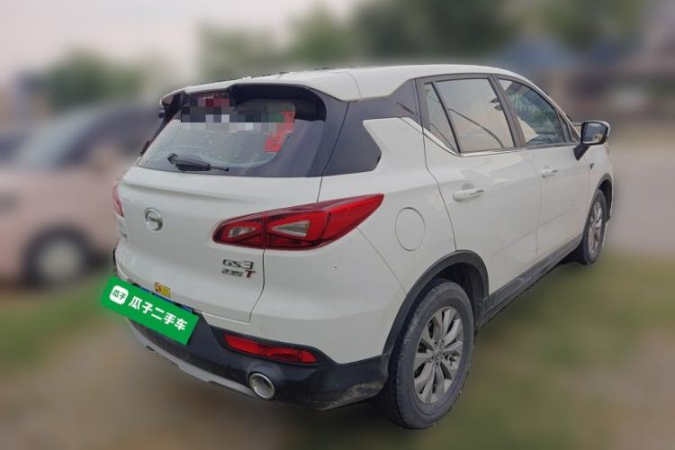 Used GAC Trumpchi GS3 2019 235T Manual Comfort Edition Rear Right 45 Deg