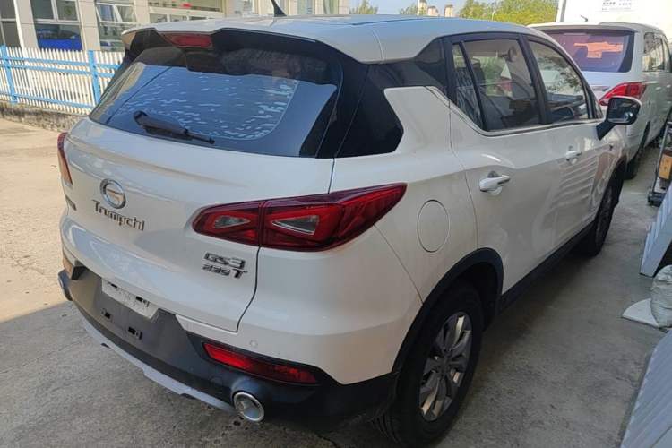 Used GAC Trumpchi GS3 2019 235T Manual Comfort Edition Rear Right 45 Deg