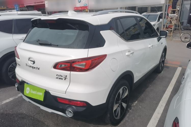 Used GAC Trumpchi GS3 2019 235T Automatic Luxury Edition Rear Right 45 Deg