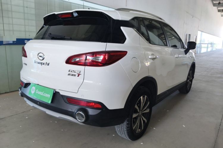 Used GAC Trumpchi GS3 2019 235T Automatic Elite Edition Rear Right 45 Deg