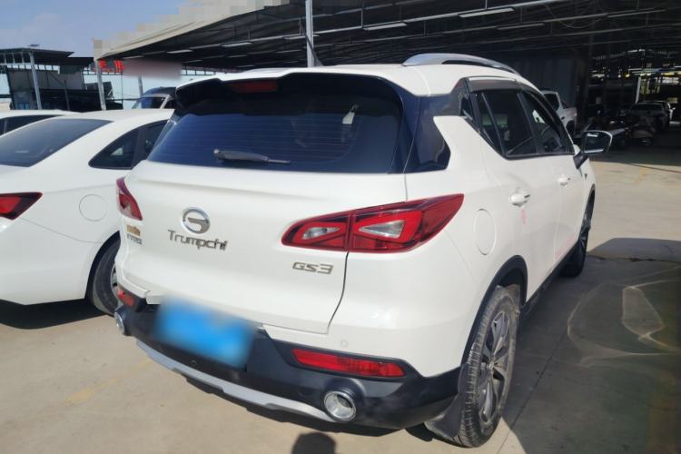 Used GAC Trumpchi GS3 2019 150N Manual Elite Edition Rear Right 45 Deg