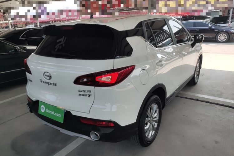 Used GAC Trumpchi GS3 2019 235T Manual Comfort Edition Rear Right 45 Deg