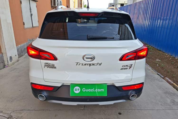 Used GAC Trumpchi GS3 2019 235T Manual Elite Edition Rear