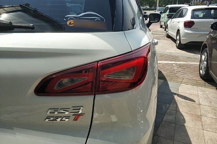 Used GAC Trumpchi GS3 2019 235T Automatic Elite Edition Right Rear Taillight