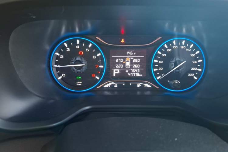 Used GAC Trumpchi GS3 2020 235T Automatic Comfort Edition Odometer Close Up