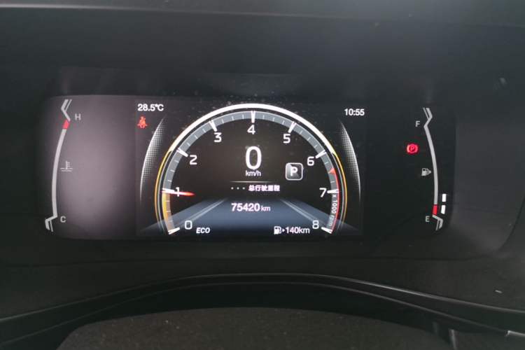 Used GAC Trumpchi GS3 2021 POWER 270T Automatic Luxury Edition Instrument Cluster