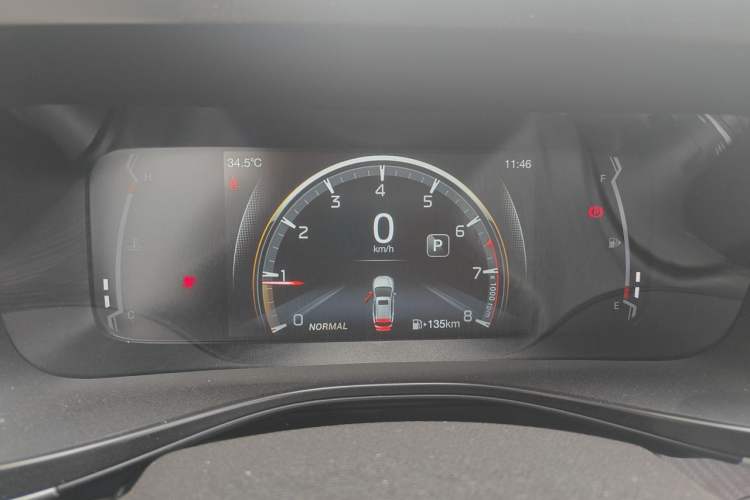 Used GAC Trumpchi GS3 2021 POWER 270T Automatic Luxury Edition Instrument Cluster