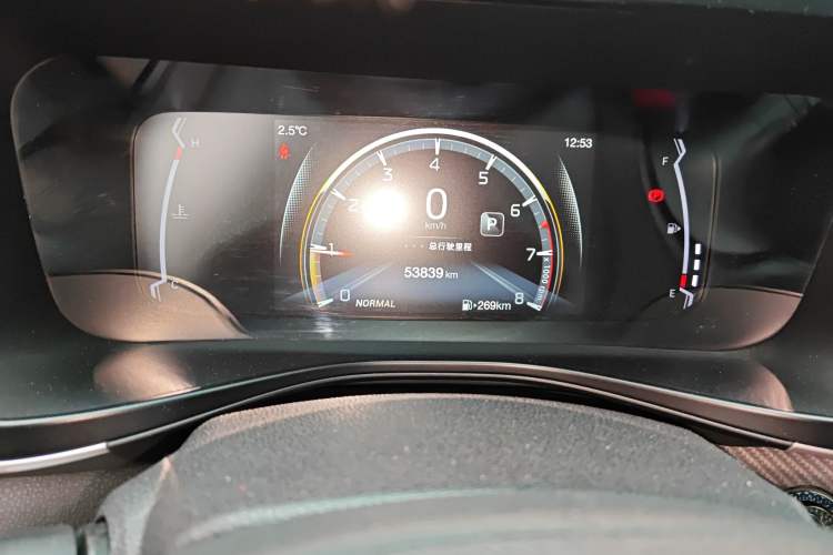 Used GAC Trumpchi GS3 2021 POWER 270T Automatic Luxury Edition Odometer Close Up