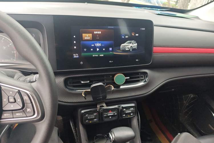 Used GAC Trumpchi GS3 2021 POWER 270T Automatic Luxury Edition Audio And AC Panel