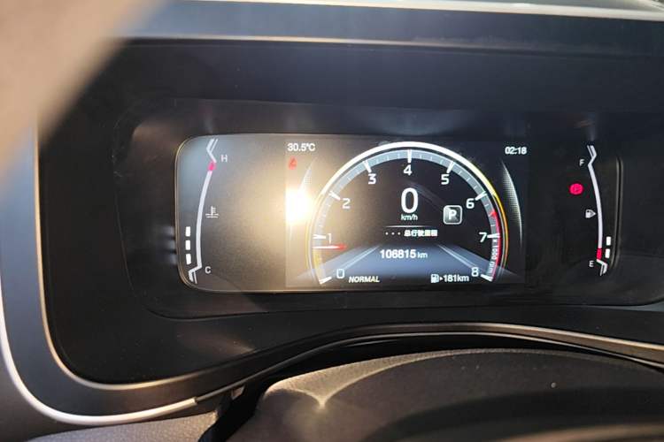Used GAC Trumpchi GS3 2021 POWER 270T Automatic Luxury Edition Instrument Cluster