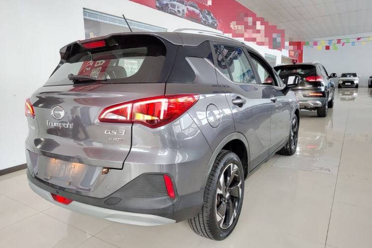Used GAC Trumpchi GS3 2021 POWER 270T Automatic Red Edition Rear Right 45 Deg