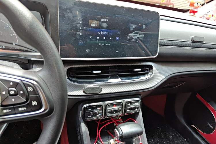 Used GAC Trumpchi GS3 2021 POWER 270T Automatic Luxury Edition Audio And AC Panel