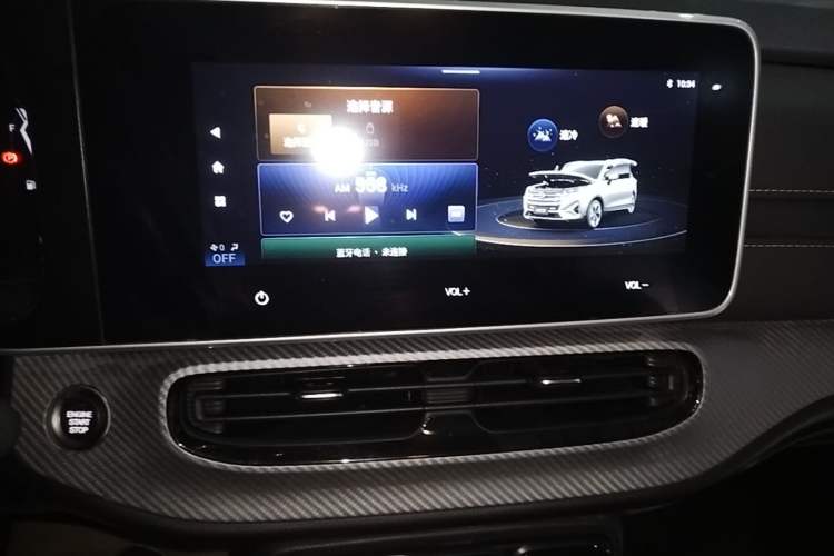 Used GAC Trumpchi GS3 2021 POWER 270T Automatic Luxury Edition Audio And AC Panel
