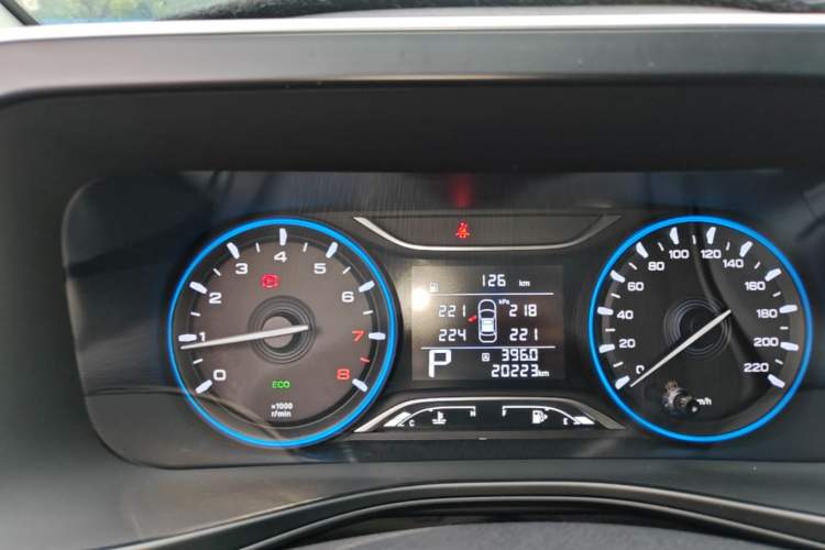 Used GAC Trumpchi GS3 2021 POWER 270T Automatic Prestige Edition Instrument Cluster