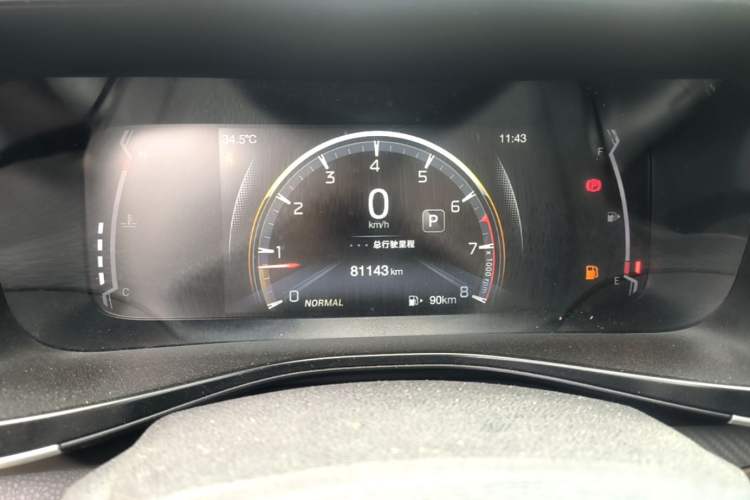 Used GAC Trumpchi GS3 2021 POWER 270T Automatic Luxury Edition Instrument Cluster