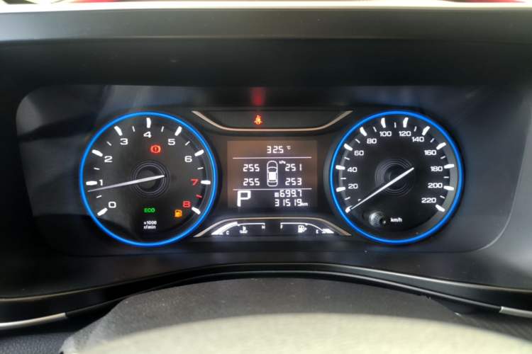 Used GAC Trumpchi GS3 2021 POWER 270T Automatic Sporty Edition Instrument Cluster
