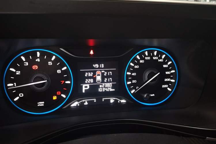Used GAC Trumpchi GS3 2021 POWER 270T Automatic Dynamic Edition Instrument Cluster