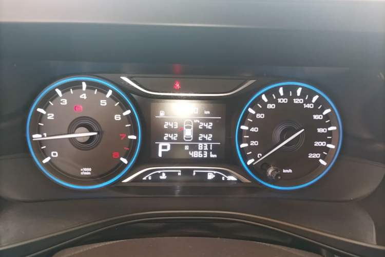 Used GAC Trumpchi GS3 2021 POWER 270T Automatic Red Edition Instrument Cluster