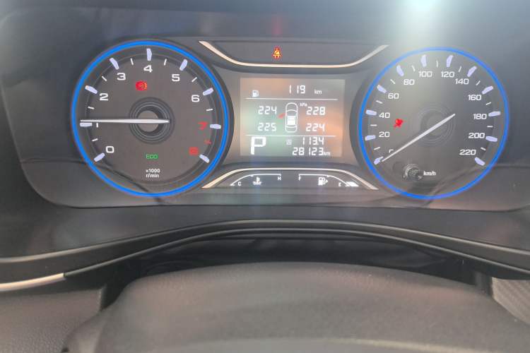 Used GAC Trumpchi GS3 2021 POWER 270T Automatic Dynamic Edition Odometer Close Up