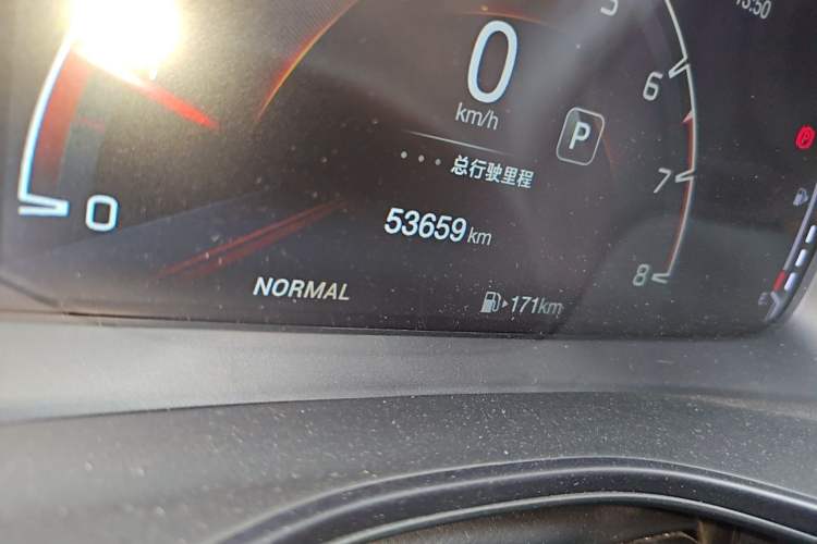 Used GAC Trumpchi GS3 2021 POWER 270T Automatic Luxury Edition Odometer Close Up