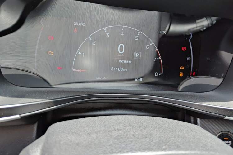 Used GAC Trumpchi GS3 2021 POWER 270T Automatic Luxury Edition Odometer Close Up