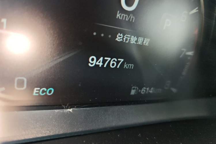 Used GAC Trumpchi GS3 2021 POWER 270T Automatic Luxury Edition Odometer Close Up