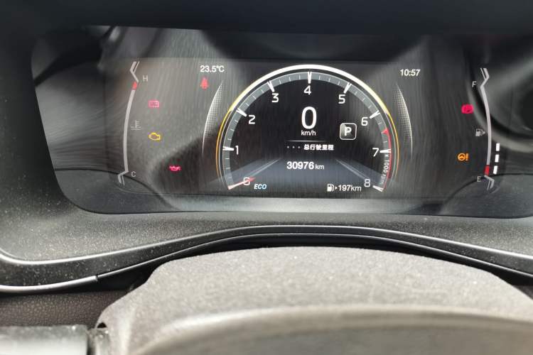 Used GAC Trumpchi GS3 2021 POWER 270T Automatic Luxury Edition Odometer Close Up