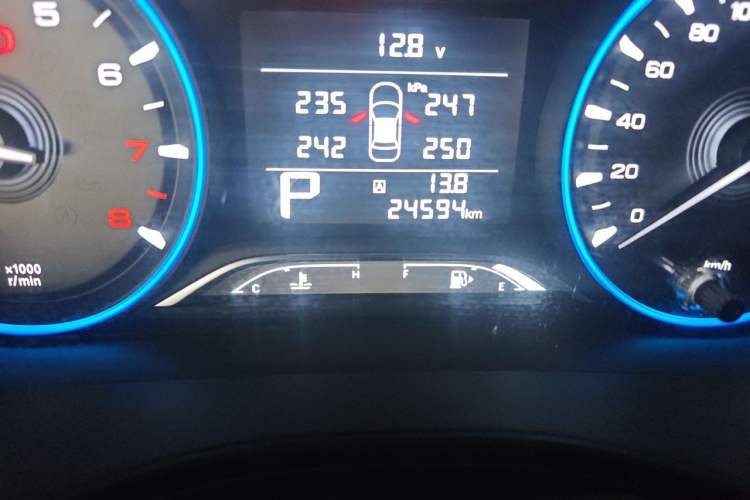 Used GAC Trumpchi GS3 2021 POWER 270T Automatic Sporty Edition Odometer Close Up