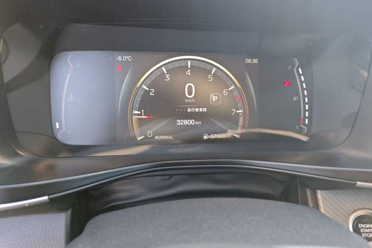 Used GAC Trumpchi GS3 2021 POWER 270T Automatic Luxury Edition Odometer Close Up