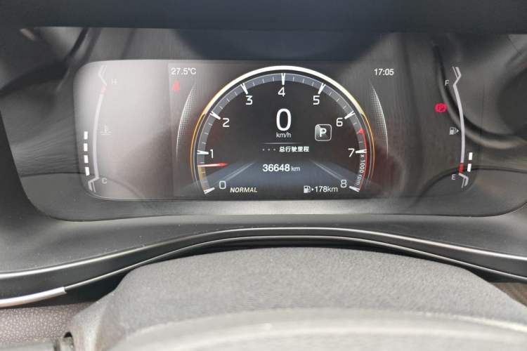 Used GAC Trumpchi GS3 2021 POWER 270T Automatic Luxury Edition Odometer Close Up