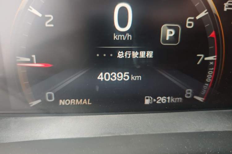 Used GAC Trumpchi GS3 2021 POWER 270T Automatic Luxury Edition Odometer Close Up