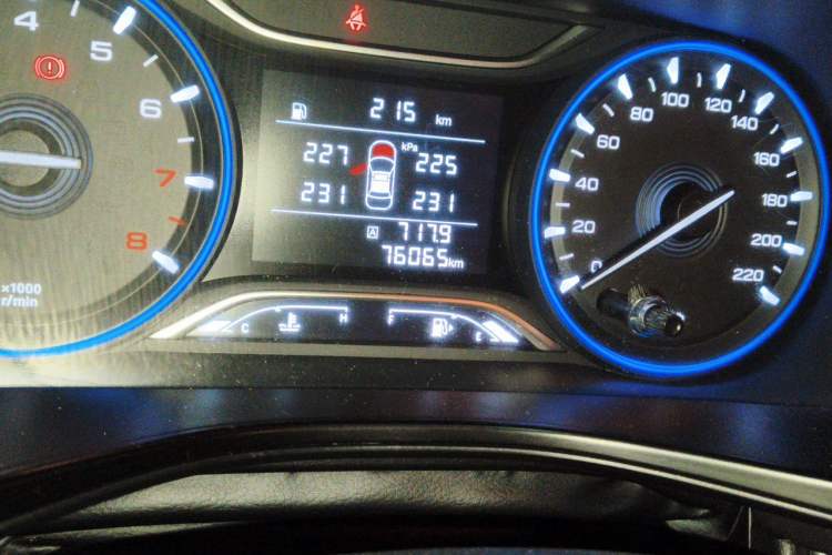 Used GAC Trumpchi GS3 2021 POWER 235T Manual Sporty Edition Odometer Close Up
