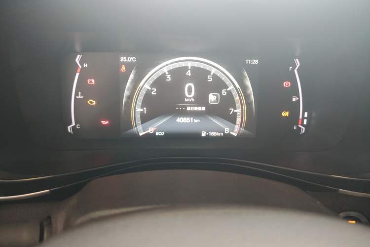 Used GAC Trumpchi GS3 2021 POWER 270T Automatic Luxury Edition Odometer Close Up
