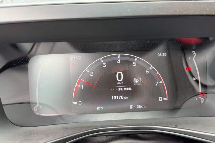 Used GAC Trumpchi GS3 2021 POWER 270T Automatic Luxury Edition Odometer Close Up