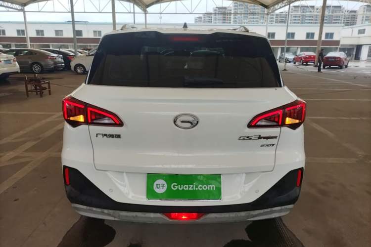 Used GAC Trumpchi GS3 2021 POWER 270T Automatic Red Edition Rear