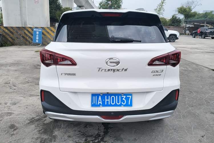 Used GAC Trumpchi GS3 2021 POWER 270T Automatic Dynamic Edition Rear