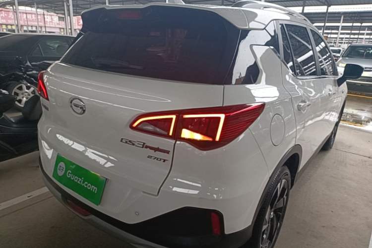 Used GAC Trumpchi GS3 2021 POWER 270T Automatic Sporty Edition Rear Right 45 Deg