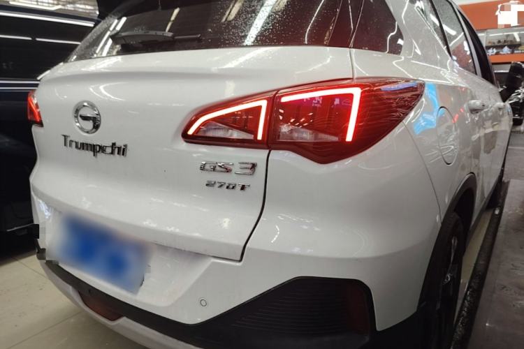 Used GAC Trumpchi GS3 2021 POWER 270T Automatic Dynamic Edition Rear Right 45 Deg