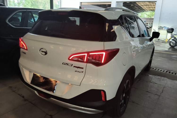 Used GAC Trumpchi GS3 2021 POWER 270T Automatic Luxury Edition Rear Right 45 Deg