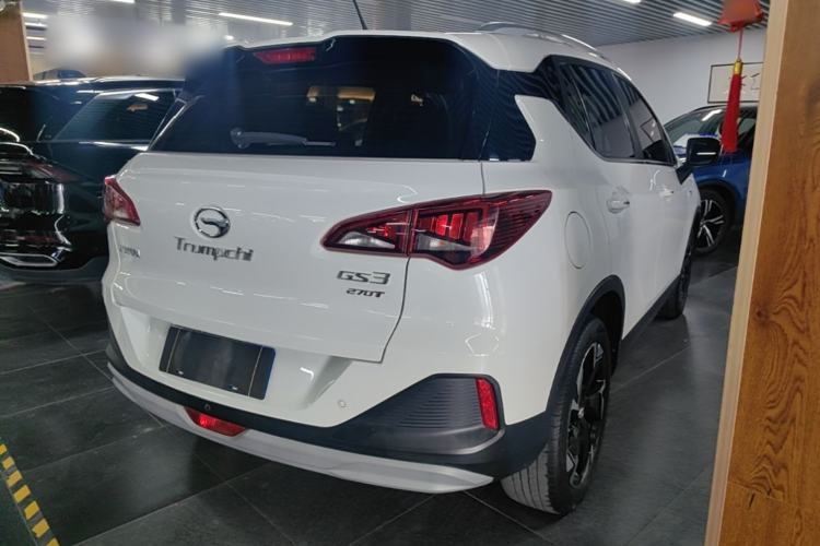 Used GAC Trumpchi GS3 2021 POWER 270T Automatic Dynamic Edition Rear Right 45 Deg