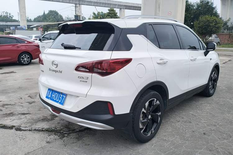Used GAC Trumpchi GS3 2021 POWER 270T Automatic Dynamic Edition Rear Right 45 Deg