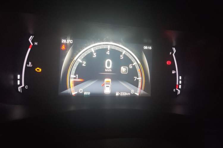 Used GAC Trumpchi GS3 2022 POWER 270T Automatic Luxury Edition Instrument Cluster