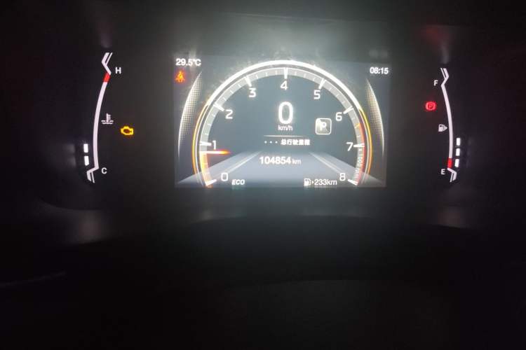 Used GAC Trumpchi GS3 2022 POWER 270T Automatic Luxury Edition Odometer Close Up