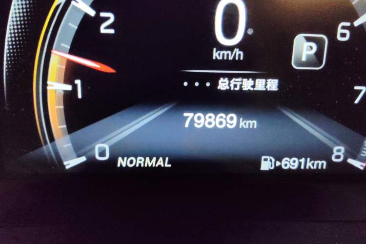 Used GAC Trumpchi GS3 2022 POWER 270T Automatic Luxury Edition Odometer Close Up