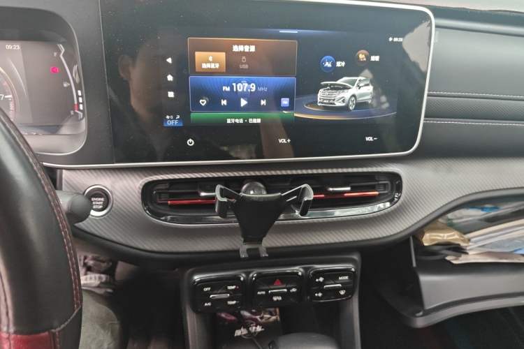 Used GAC Trumpchi GS3 2022 POWER 270T Automatic Luxury Edition Audio And AC Panel