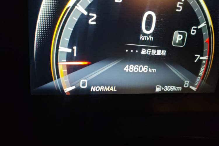 Used GAC Trumpchi GS3 2022 POWER 270T Automatic Luxury Edition Odometer Close Up