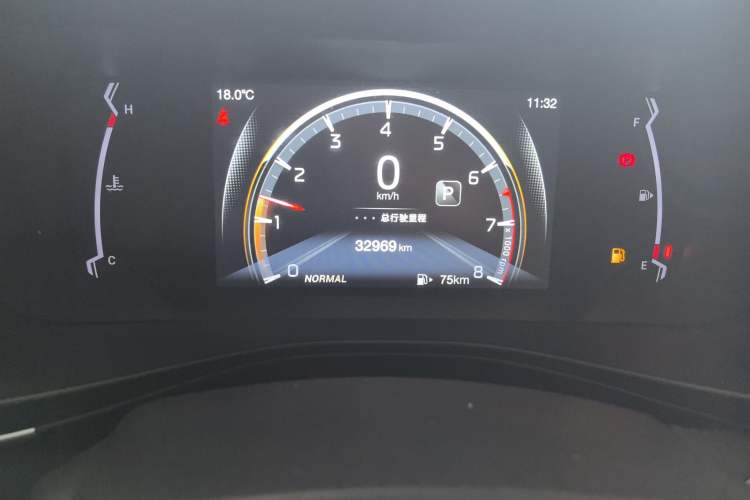 Used GAC Trumpchi GS3 2022 POWER 270T Automatic Luxury Edition Odometer Close Up
