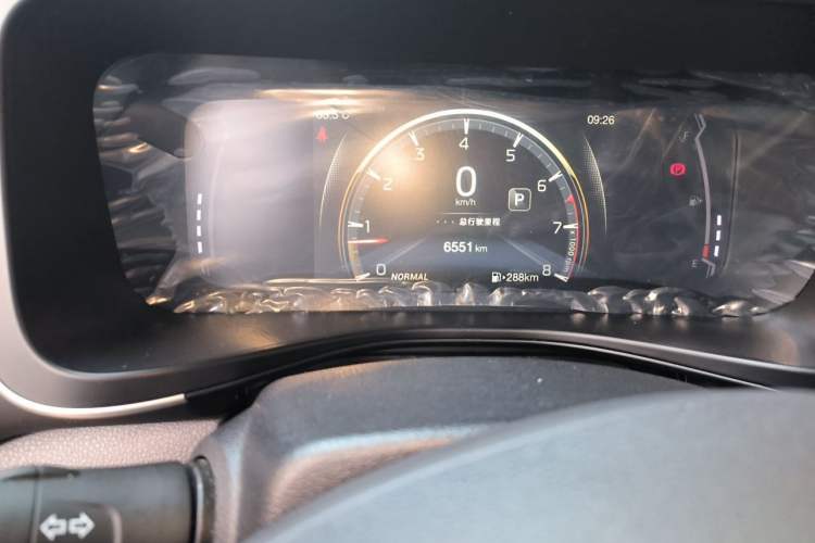 Used GAC Trumpchi GS3 2022 POWER 270T Automatic Luxury Edition Odometer Close Up