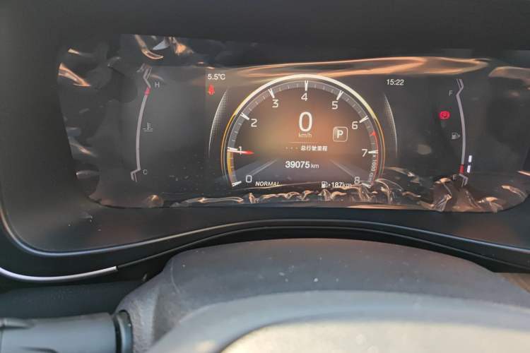Used GAC Trumpchi GS3 2022 POWER 270T Automatic Luxury Edition Odometer Close Up