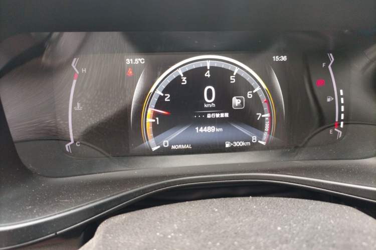 Used GAC Trumpchi GS3 2022 POWER 270T Automatic Luxury Edition Odometer Close Up